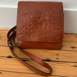 Patricia Nash Leather Crossbody bag
